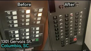 MOD IN PROGRESS: OTIS Series 1 traction elevators - 1301 Gervais St. - Columbia, SC Profile