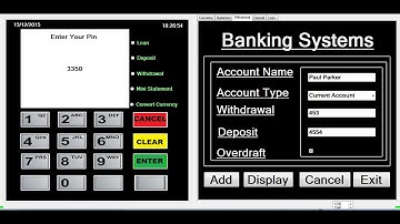 How to create ATM Banking Systems in Visual Basic .NET Full Tutorial