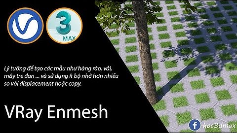 VRay Enmesh 3ds Max