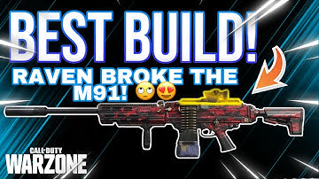 *NEW* M91 WARZONE CLASS IS BROKEN! 😍 SEASON 5 BEST LMG META (Best M91 Class Setup + Gameplay)