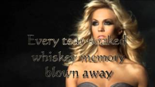 Blown away carrie underwood lyrics