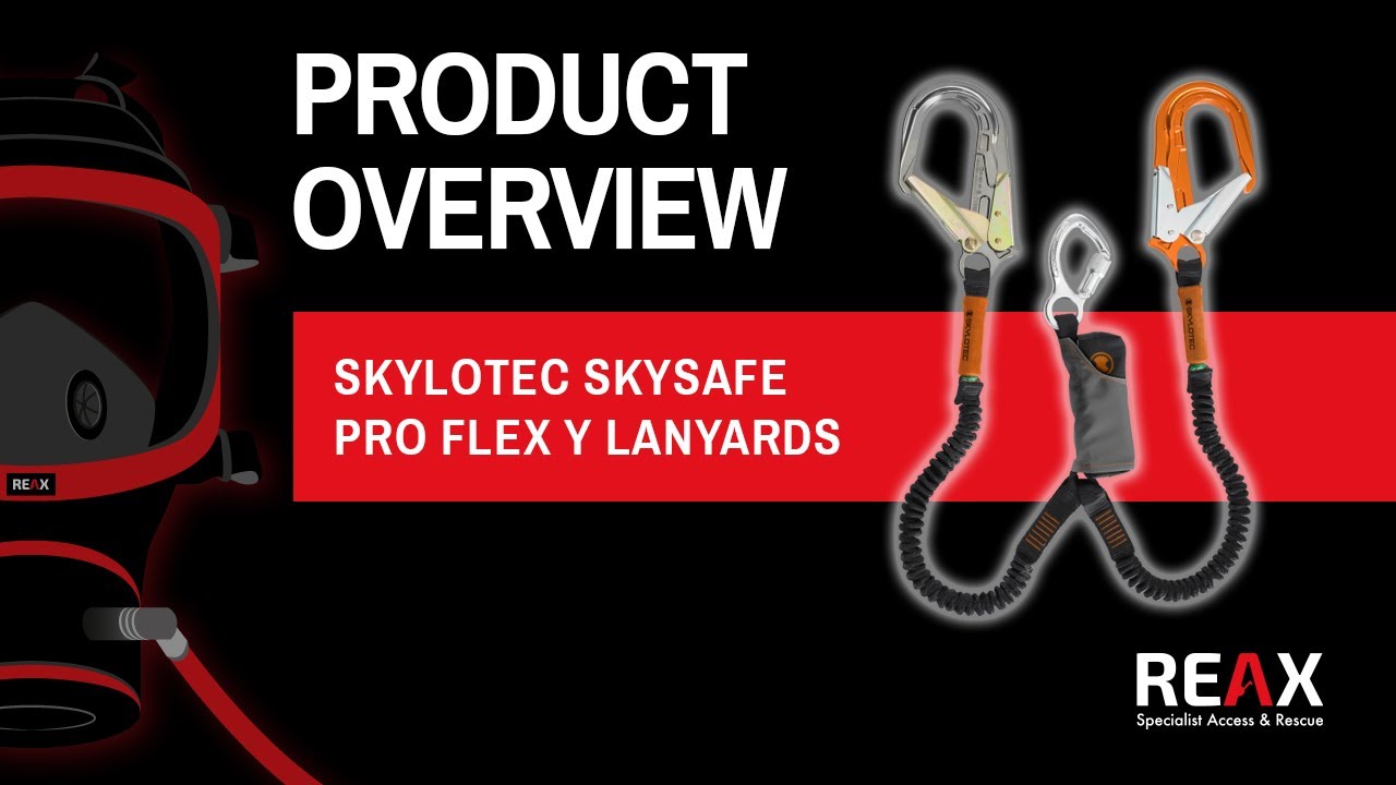 Skylotec Skysafe Pro Flex Y Lanyards Quick Look Series REAX YouTube