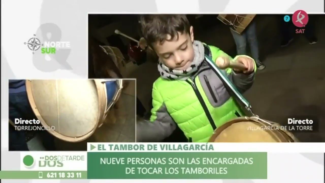 Torrejoncillo y Villagarcía de la Torre, ¿en qué se diferencian sus tamborileros? | Dos de Tarde
