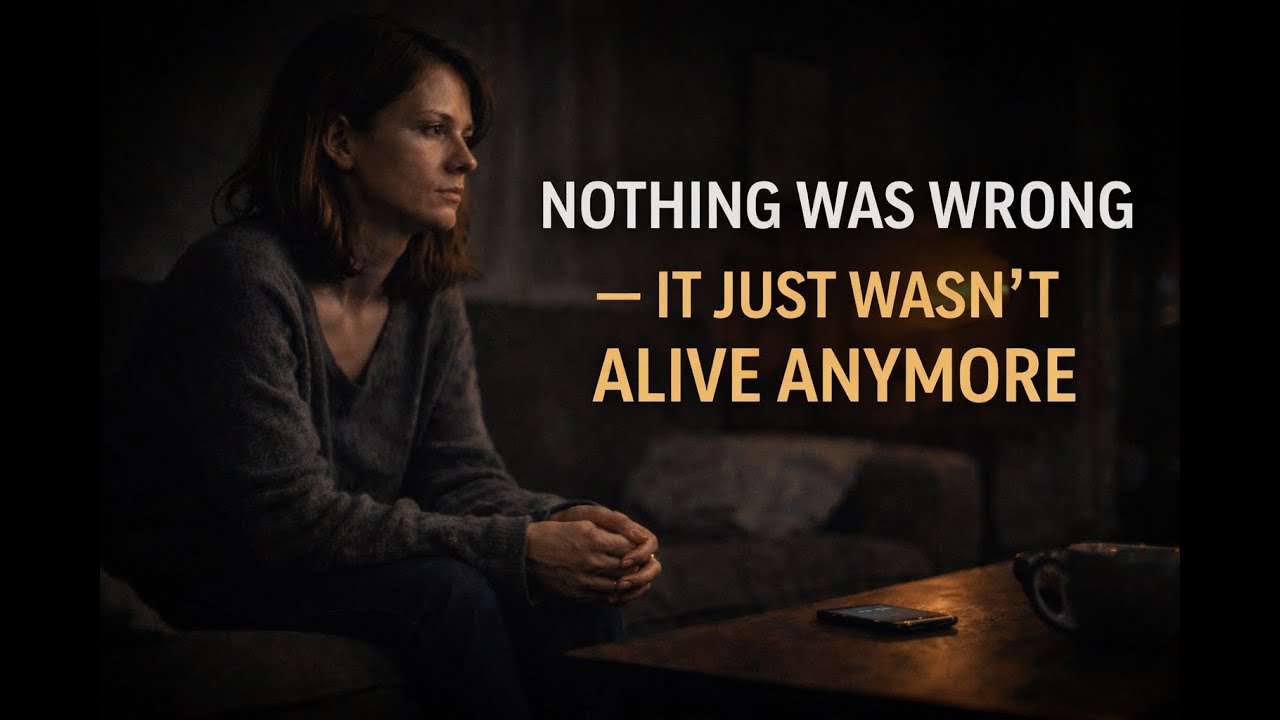 Nothing Was Wrong — It Just Wasn’t Alive Anymore