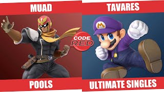 Code Red 2 - Muad (Captain Falcon) vs. Tavares (Mario), Pools