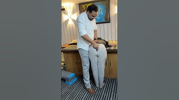 Coccyx type 2 adjustment #chiropractor #physiotherapist