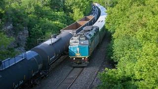 CN 306 Meets VIA 53 Post-Pedestrian Collision Kingston Sub Traffic