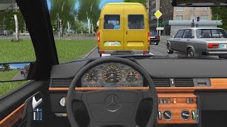 City Car Driving - Mercedes-Benz 300E W124 Fast Driving