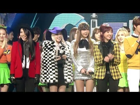 2NE1_1201_SBS Inkigayo_그리워해요(MISSING YOU)_No.1 of the week