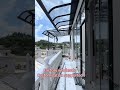 Protect Your Home from Sun &amp; Rain: Aluminum Canopy with UV-Blocking PC Panel#AluminumCanopy