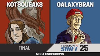 Tension x Shift 25 Mega Knockdown Final - KOTSqueaks (Marv) vs GalaxyBrAn (Paul) screenshot 2