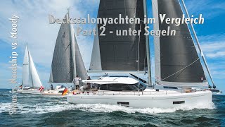 Deckssalonyachten im Vergleich – Part 2: unter Segeln