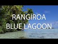Rangiroa blue lagoon French Polynesia 4K