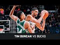 Tim Duncan Highlights: 16 pts vs Bucks (02.12.2015)