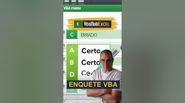 🤔 Sabe Tudo Sobre VBA? Então qual instrução é a correta? (Enquete 15/25)