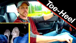 Racing Driver Toe Heel Downshift Stick Shift Tips For Everyday Driving