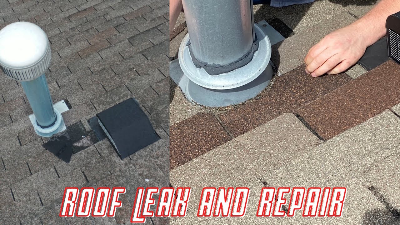 Roof Leak and Repair on Rental House YouTube