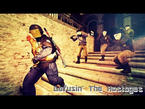 Defusin' the hostages- CS:GO [SFM]