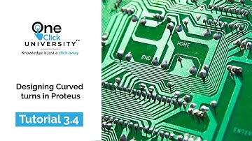Tutorial 3.4 | PCB Designing | Designing Curved turns in Proteus | PCB Design & Theory