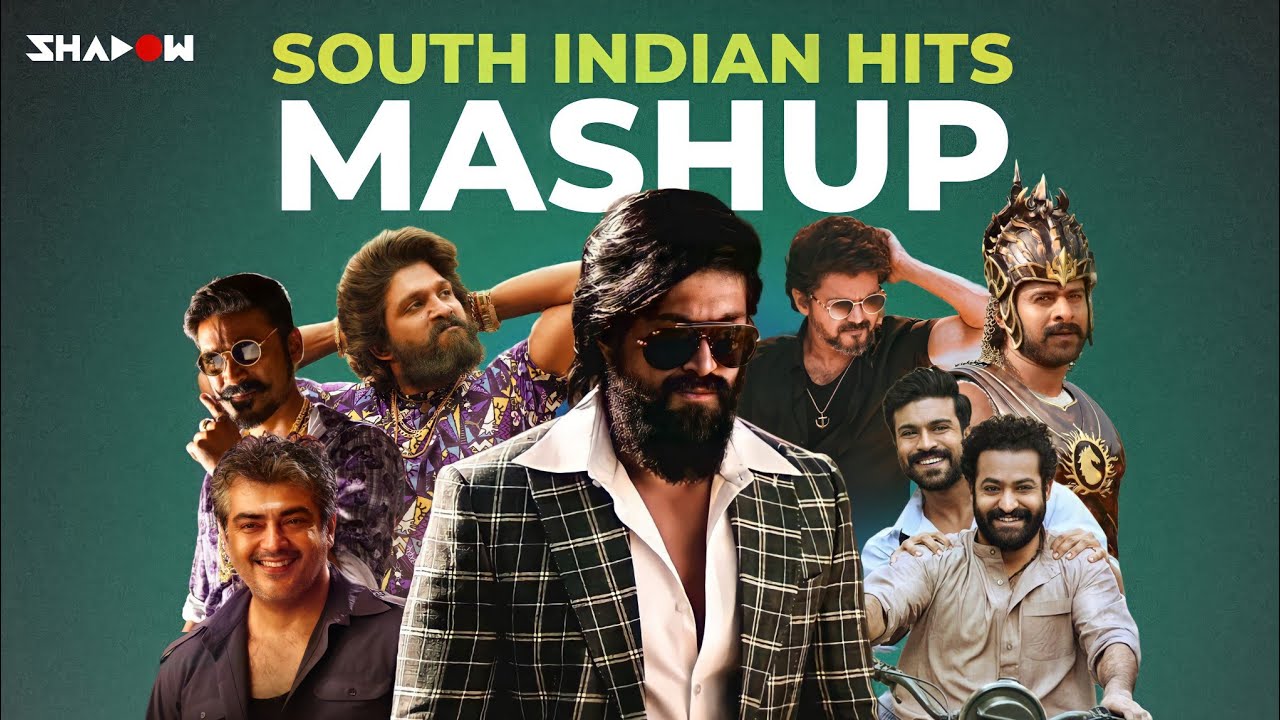 South Indian Music Mashup  DJ Shadow Dubai  Biggest Hits  Kannada  Telugu  Tamil  Malaylam