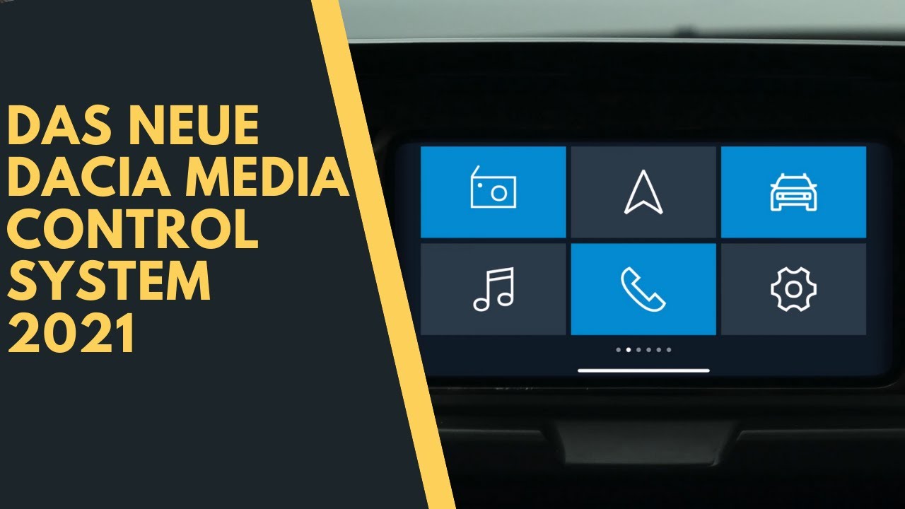 Das Neue Dacia Media Control Systems ist überraschend gut - YouTube
