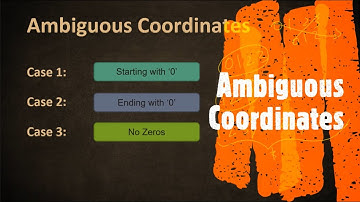 Ambiguous Coordinates | LeetCode 816 | Coders Camp