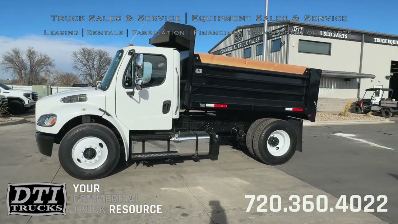 2018 Freightliner M2 Dump Truck, NO CDL Required! Automatic!