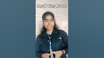 Small Wins Matter | Build Your Future with Tiny Consistent Efforts | Daily Motivation for Teenagers