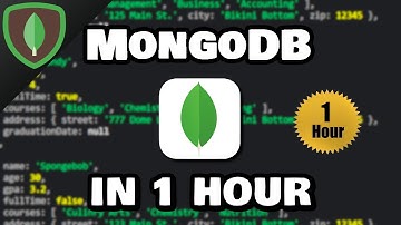 Learn MongoDB in 1 hour 🍃
