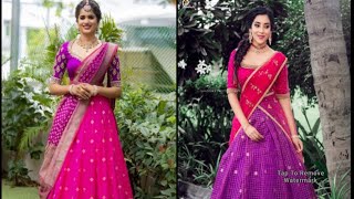 Latest Half Saree Designs