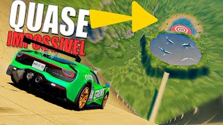 Mega Rampa no alvo do Beamng Drive com Mods