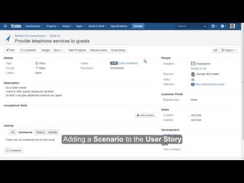 Brief Demonstration of Behave Pro in JIRA 6.3