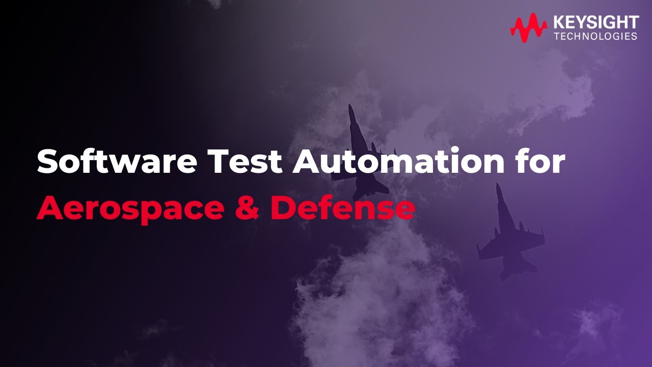 Software Test Automation for Aerospace & Defense