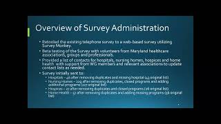 Palliative Care Services Workgroup Meeting: May 23, 2023
