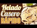 HELADO CASERO SIN MÁQUINA - Cómo hacer helado casero saludable fácil y rápido