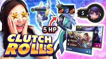 I am the GOD OF ROLLDOWNS! 5 HP CLUTCH ROLLS for APHELIOS 3! | TFT SET 9.5 Patch 13.19b