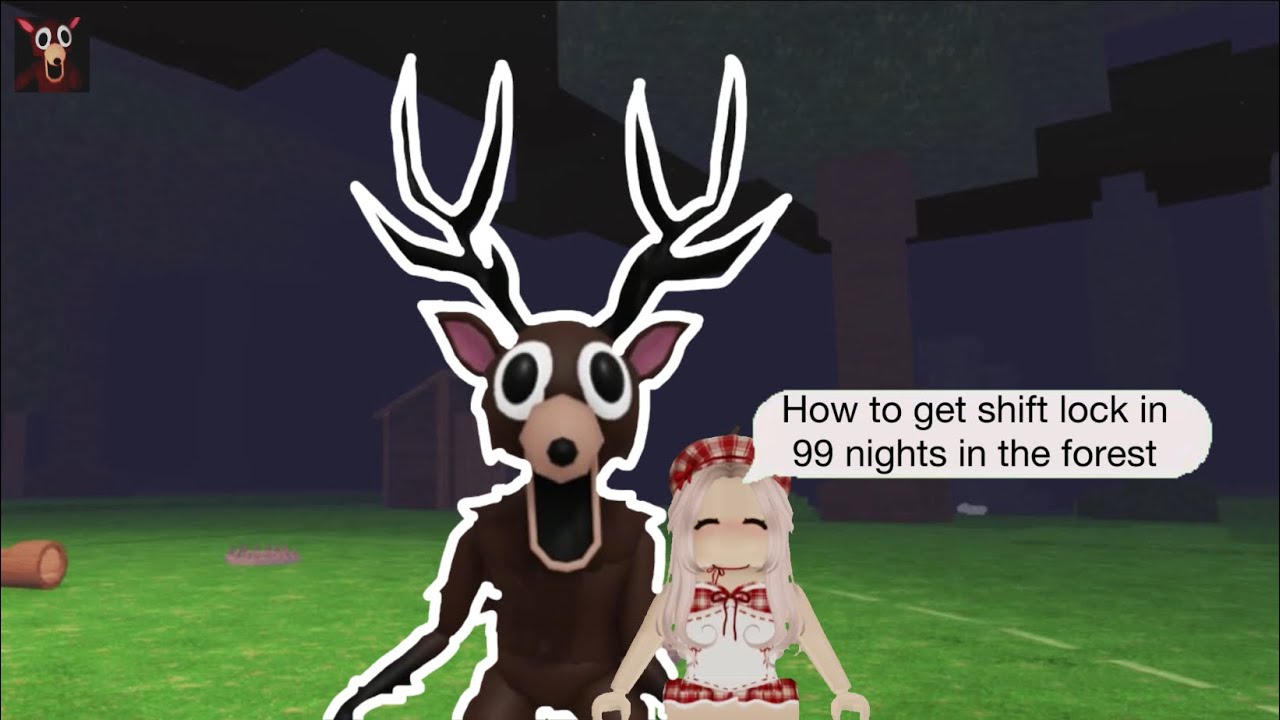 How to get shift lock on mobile/Tab in 99 nights in the forest..