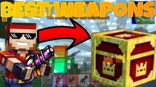 Top 5 BEST Weapons Pixel Gun 3D Battle Royale!