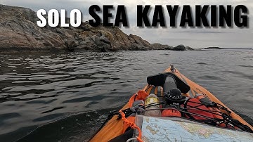 20 km solo sea kayaking with Airfusion EVO inflatable kayak from Advanced Elements, from Smådalarö