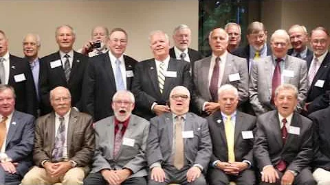 Class of 1967 sings the Curley Alma Mater at their 50th Reunion