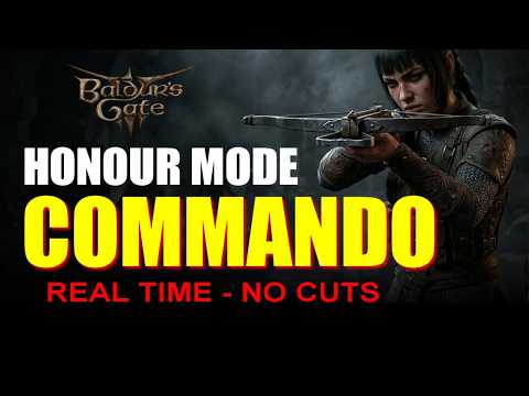 BG3 Honour Mode Walkthrough: ALL-COMBAT Power Start (Withers, Reach Level 3, Open Emerald Grove)