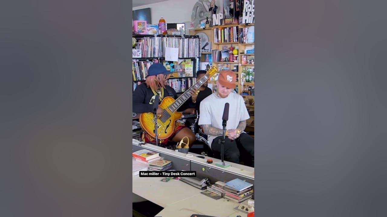 Thundercat & Mac Miller 🤌🏻🔥✨ #macmiller #thundercat #tinydeskconcert #tinydesk