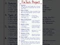 FinTech Project | Easy School Project