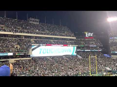 Philadelphia eagles ! Devonte Smith (skinny Batman) touchdown Vs Dallas 10/16 !!