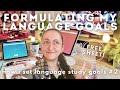 My foolproof goalsetting method  how i set language study goals 2  languagelearning