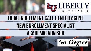Work From Home with Liberty University | No Degree | Entry Level | APPLY TODAY!! | Remote Jobs