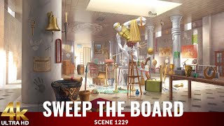 JUNE'S JOURNEY SWEEP THE BOARD SCENE 1229 | Vol 6 Ch 1 | Cycladic Exhibit | 4K ULTRA HD