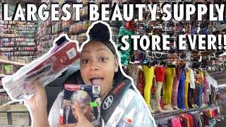 I WENT TO THE LARGEST BEAUTY SUPPLY STORE IN GEORGIA 🛒 (i got lost)