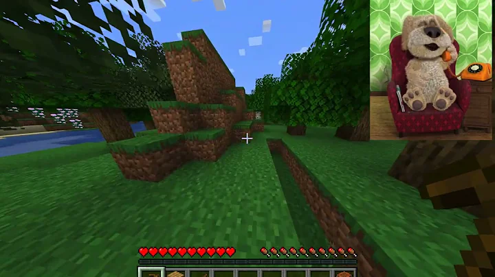 Minecraft, but talking Ben controls my actions...