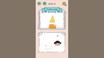 Puzzle fuzzle level 22 traffic cone